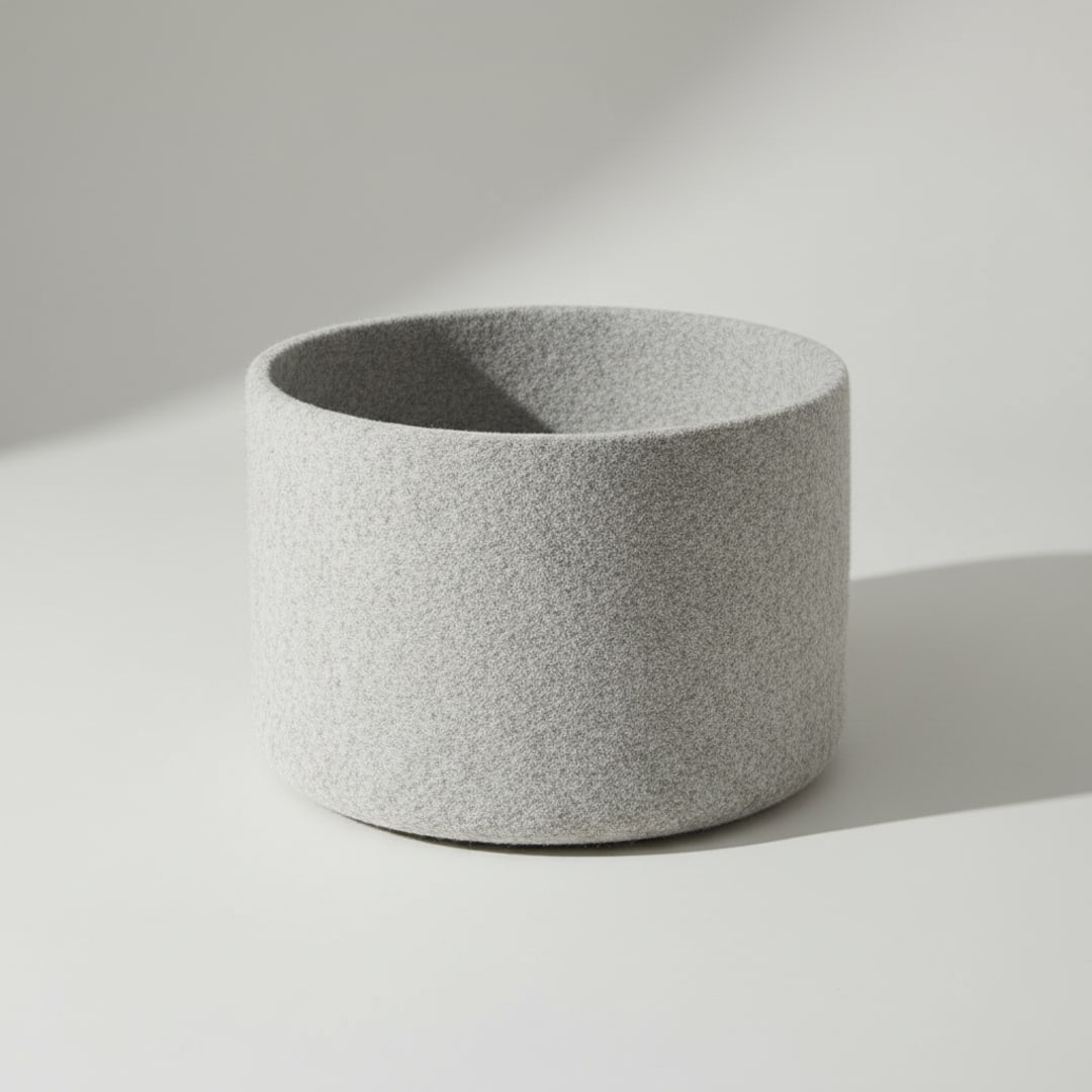 Felt Basket, Round — Abbey Hub