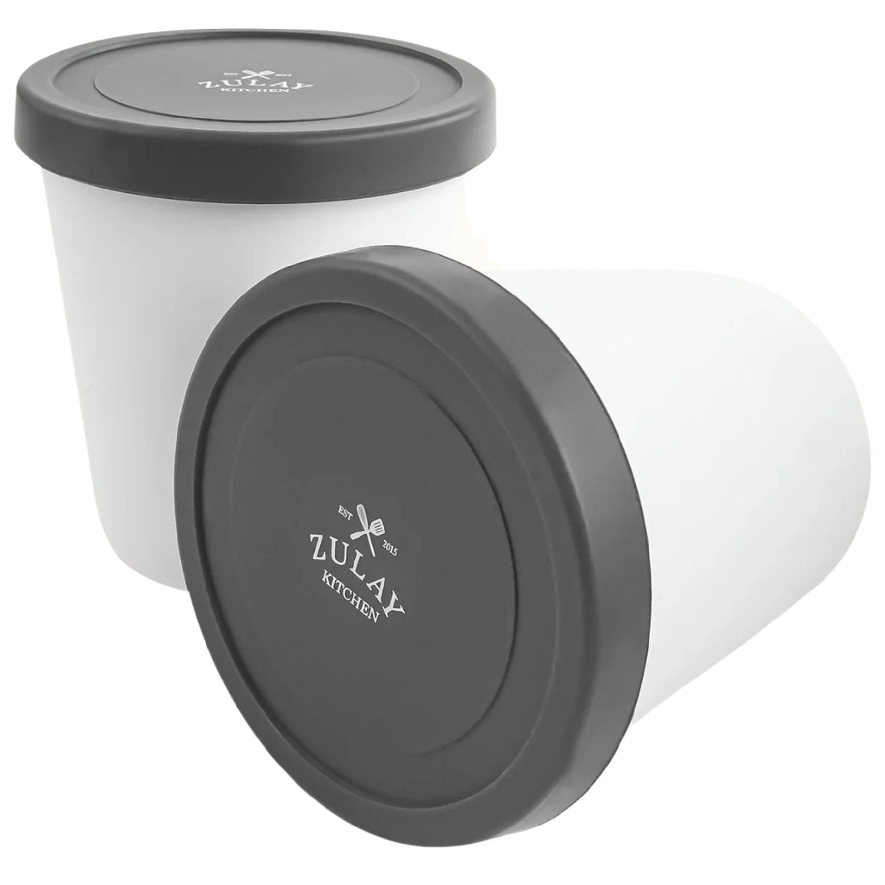 Ice Cream & Dessert Containers with Lids, Set of 2 — Abbey Hub