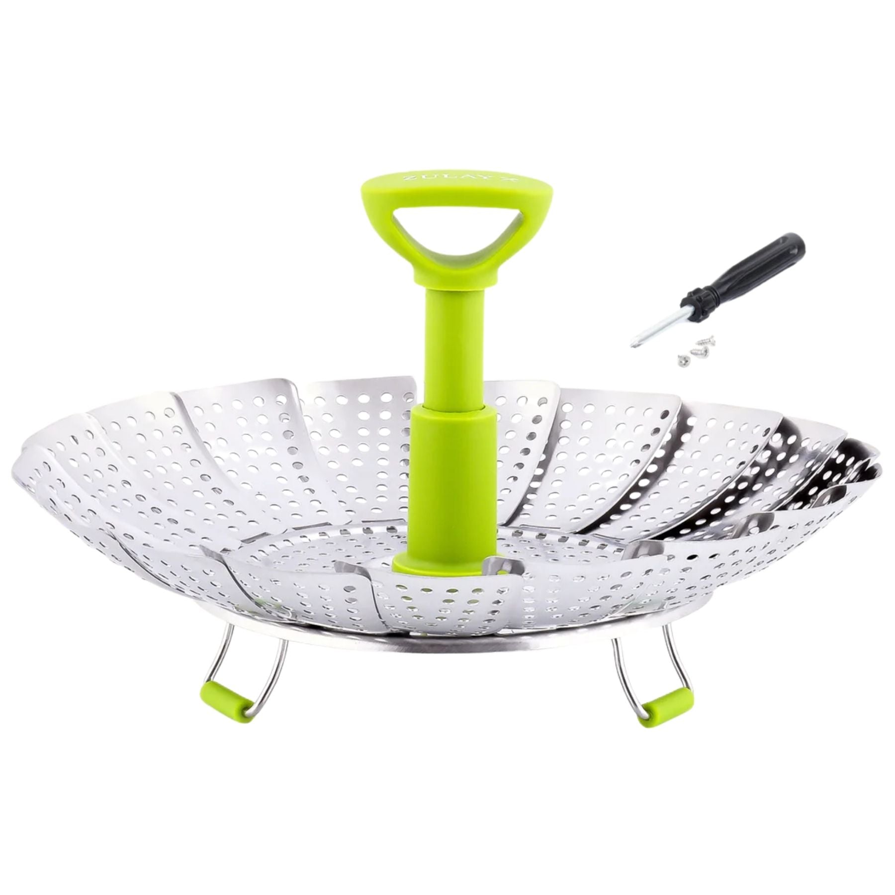 Silicone Steamer Basket for Pot, Collapsible — Abbey Hub