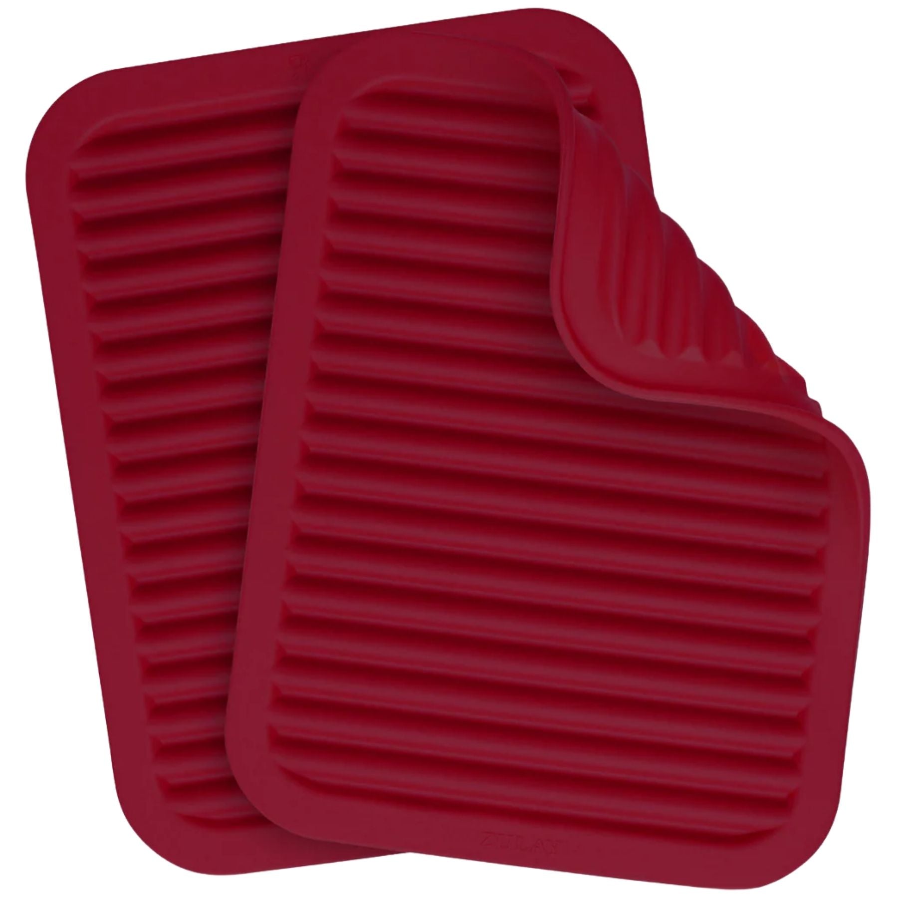 Silicone Pot Holders Set of 2, Red — Abbey Hub