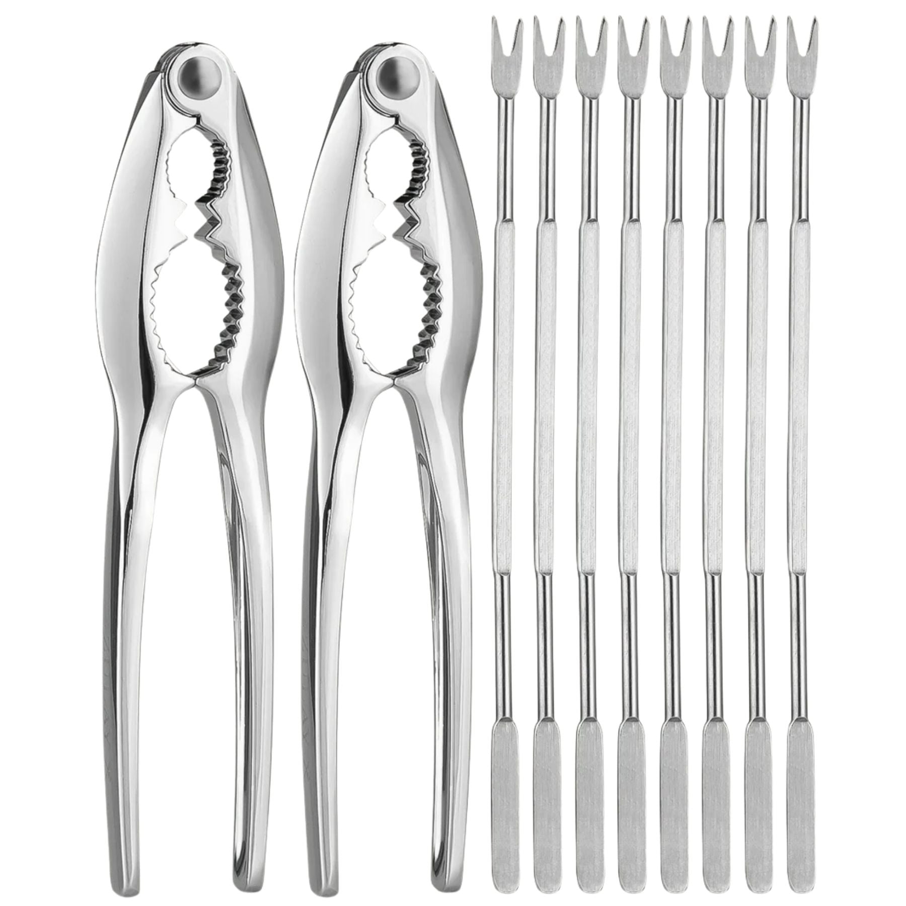 Seafood Cracker Set, 6-Piece Stainless Steel — Abbey Hub