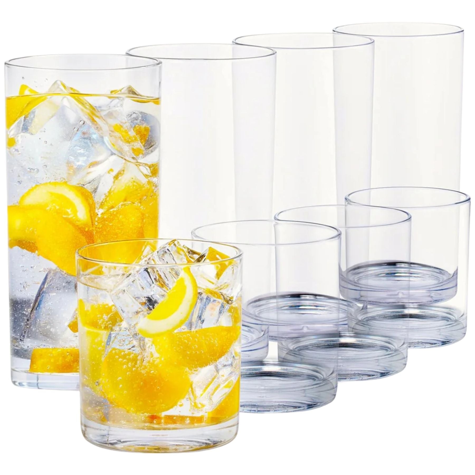 Acrylic Tumblers Set of 4, 350 ml — Abbey Hub