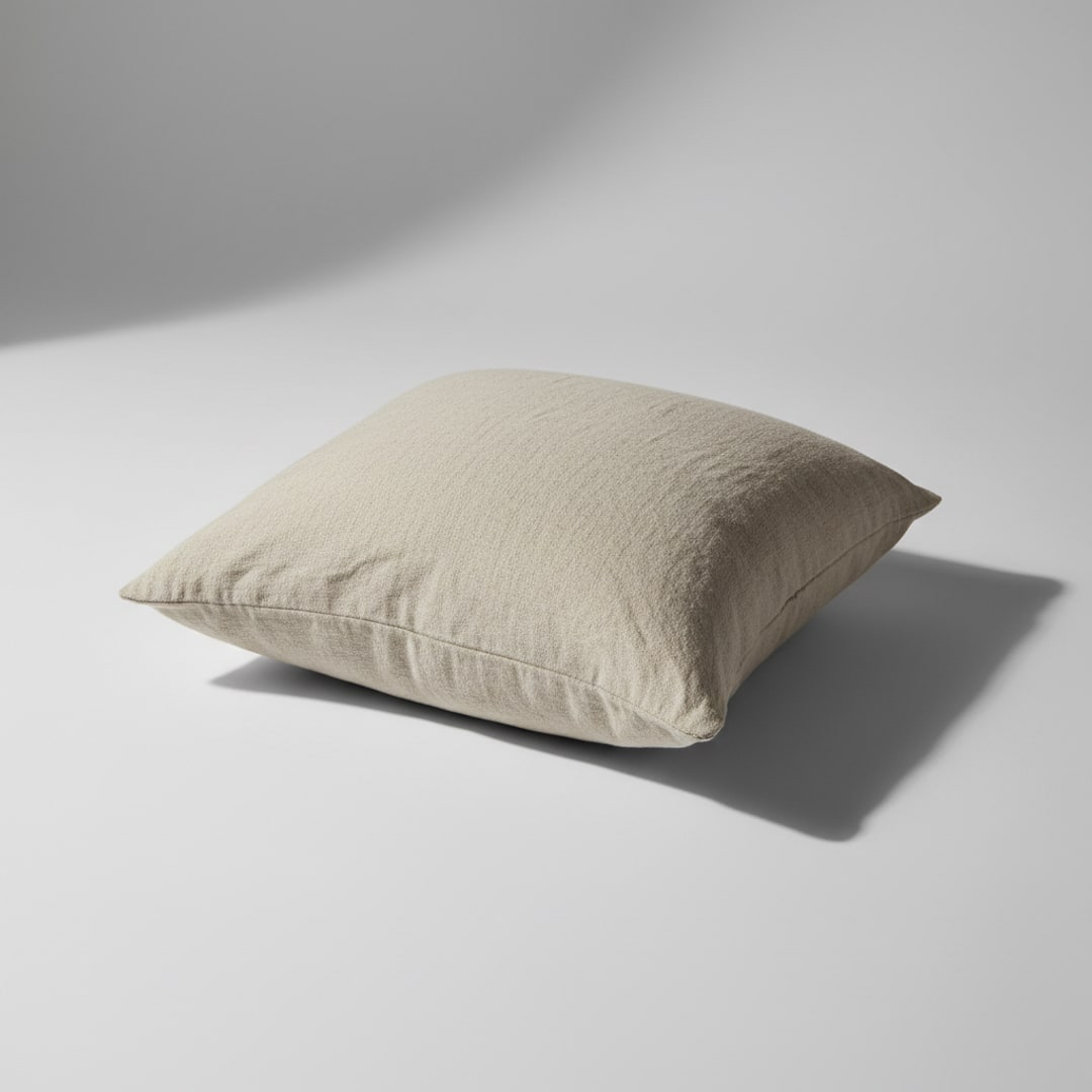 Hand-Knitted Wool Blanket, 130 x 170 cm, Natural White — Abbey Hub