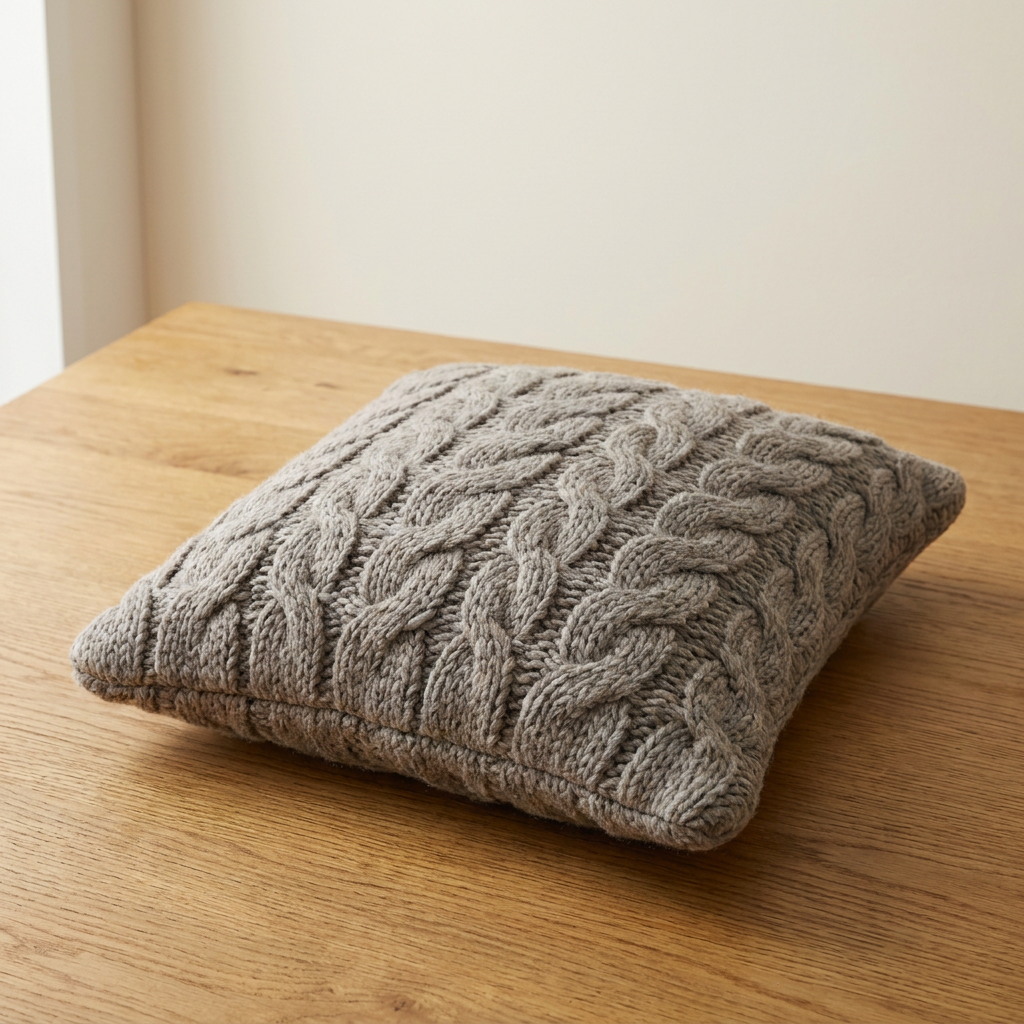 Washed Linen Pillowcase, 45 x 45 cm, Ecru — Abbey Hub