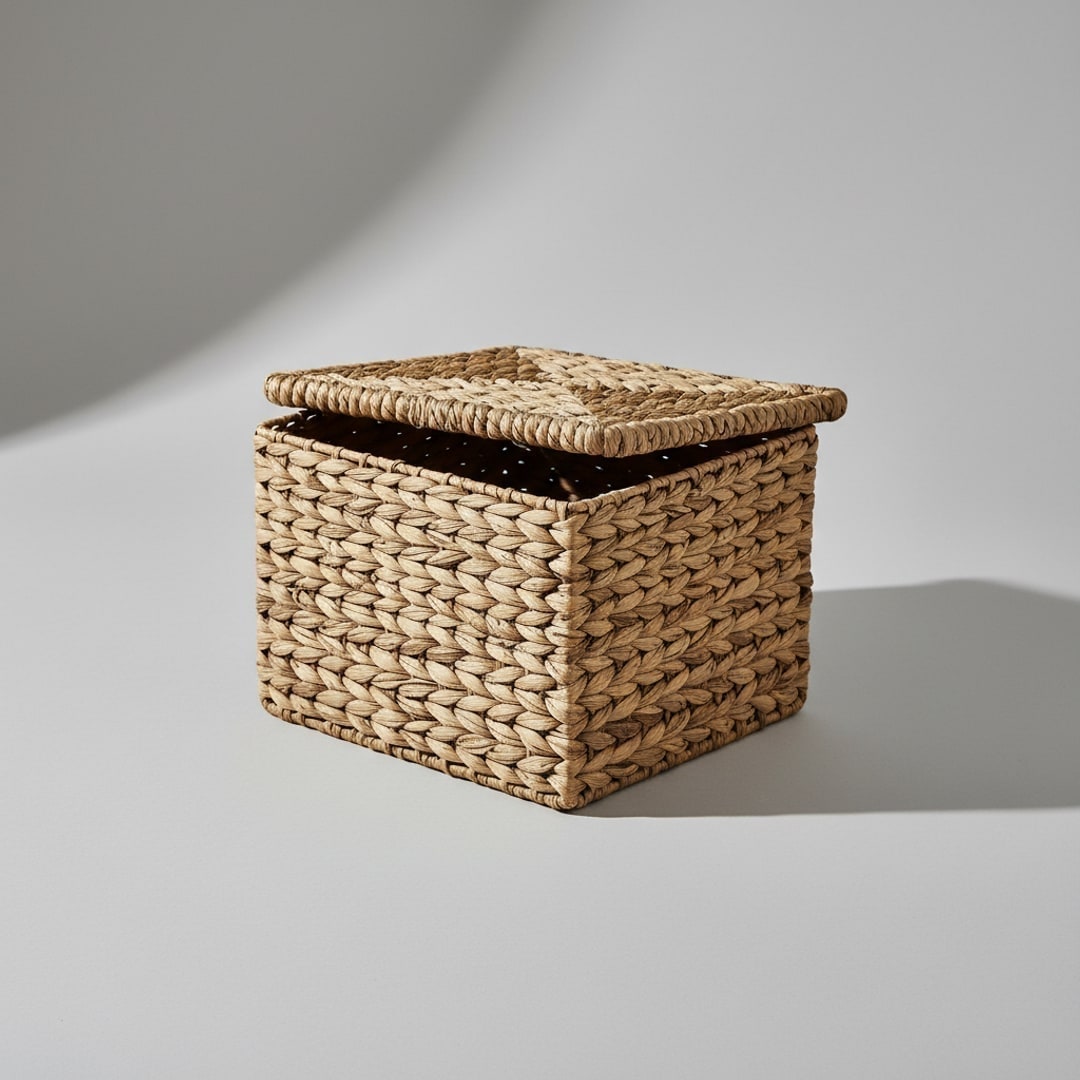 Stackable Canvas Bins, Set of 2 — Abbey Hub